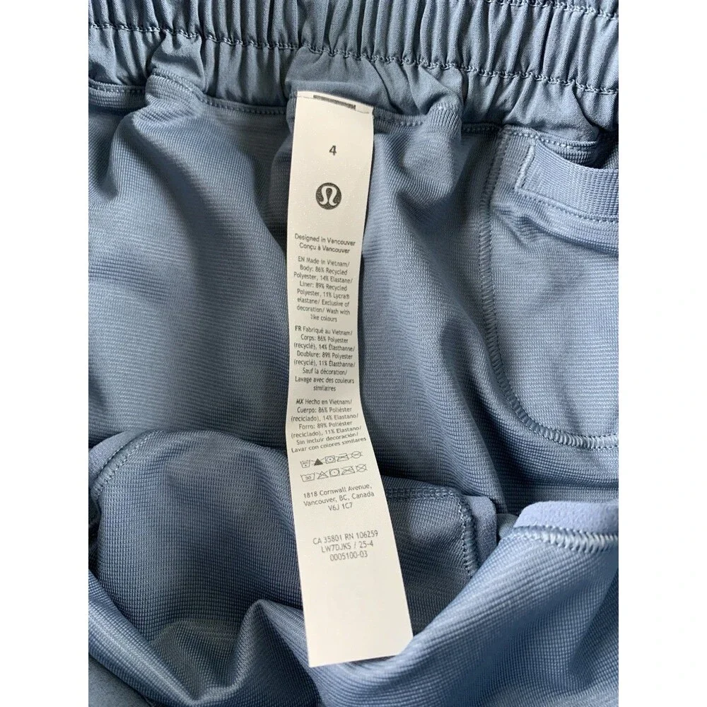 Lululemon Hotty Hot High-Rise Lined Short 4” inseam Size 4